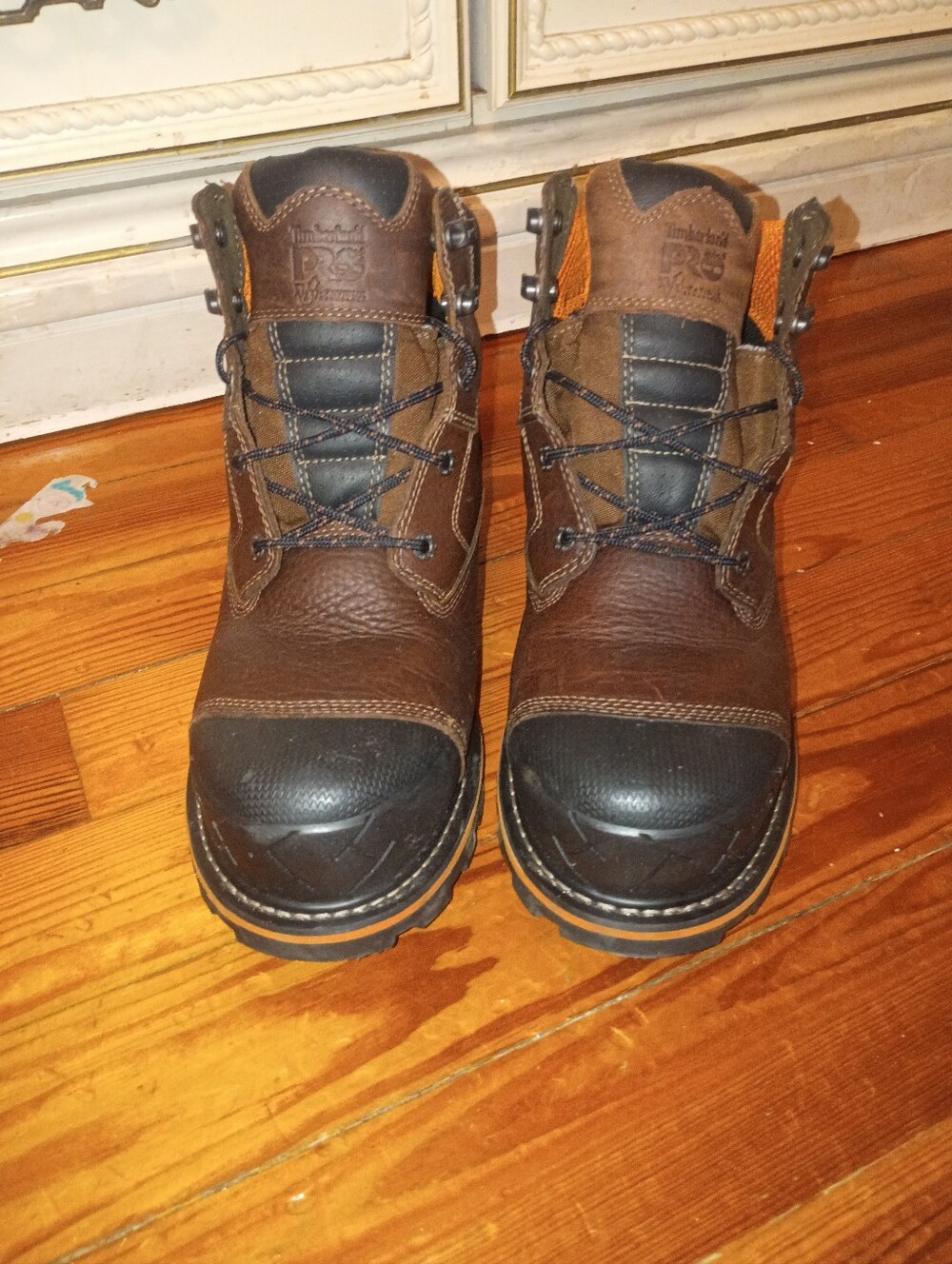Timberland Brown and Black Men's Work Boots